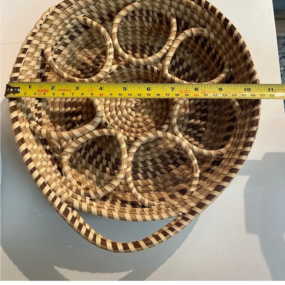 VINTAGE RATTAN DRINKWEAR TRAY